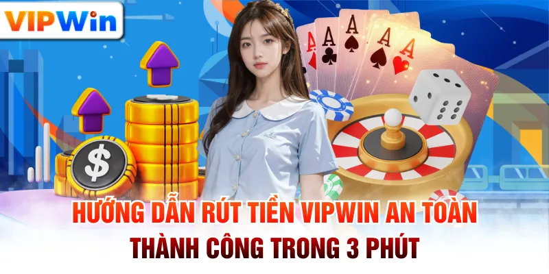 Hướng Dẫn Rút Tiền VIPWIN An Toàn, Thành Công Trong 3 Phút